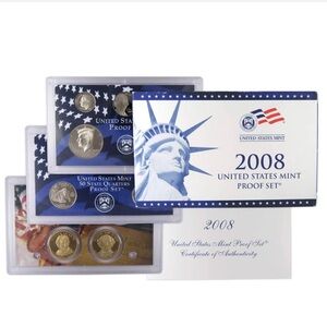 🪙🇺🇸 2008 US MINT PROOF SET 🇺🇸🪙